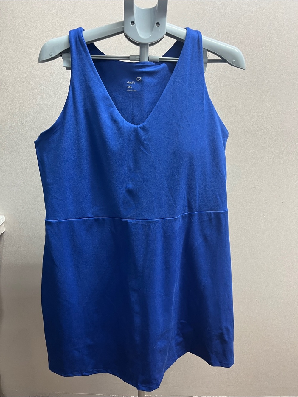 GAP Royal Blue V-Neck Sleeveless Tank dress